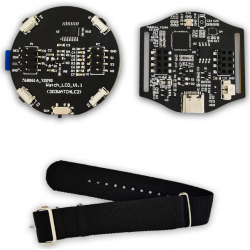 Programowalna płytka deweloperska w formie zegarka RaspberryPi RP2040 1,28"